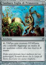 Tamburo Foglia di Primavera  Lorwyn 261-Wizard of the Coast- nuvolosofumetti.