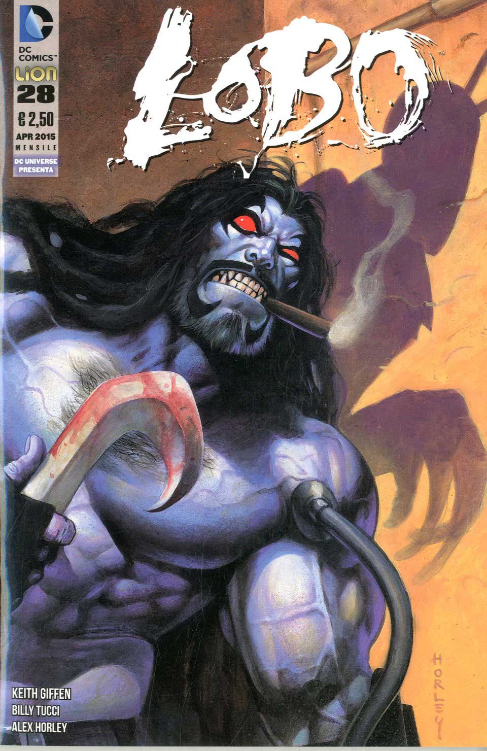 LOBO di Simon Bisley 28-LION- nuvolosofumetti.
