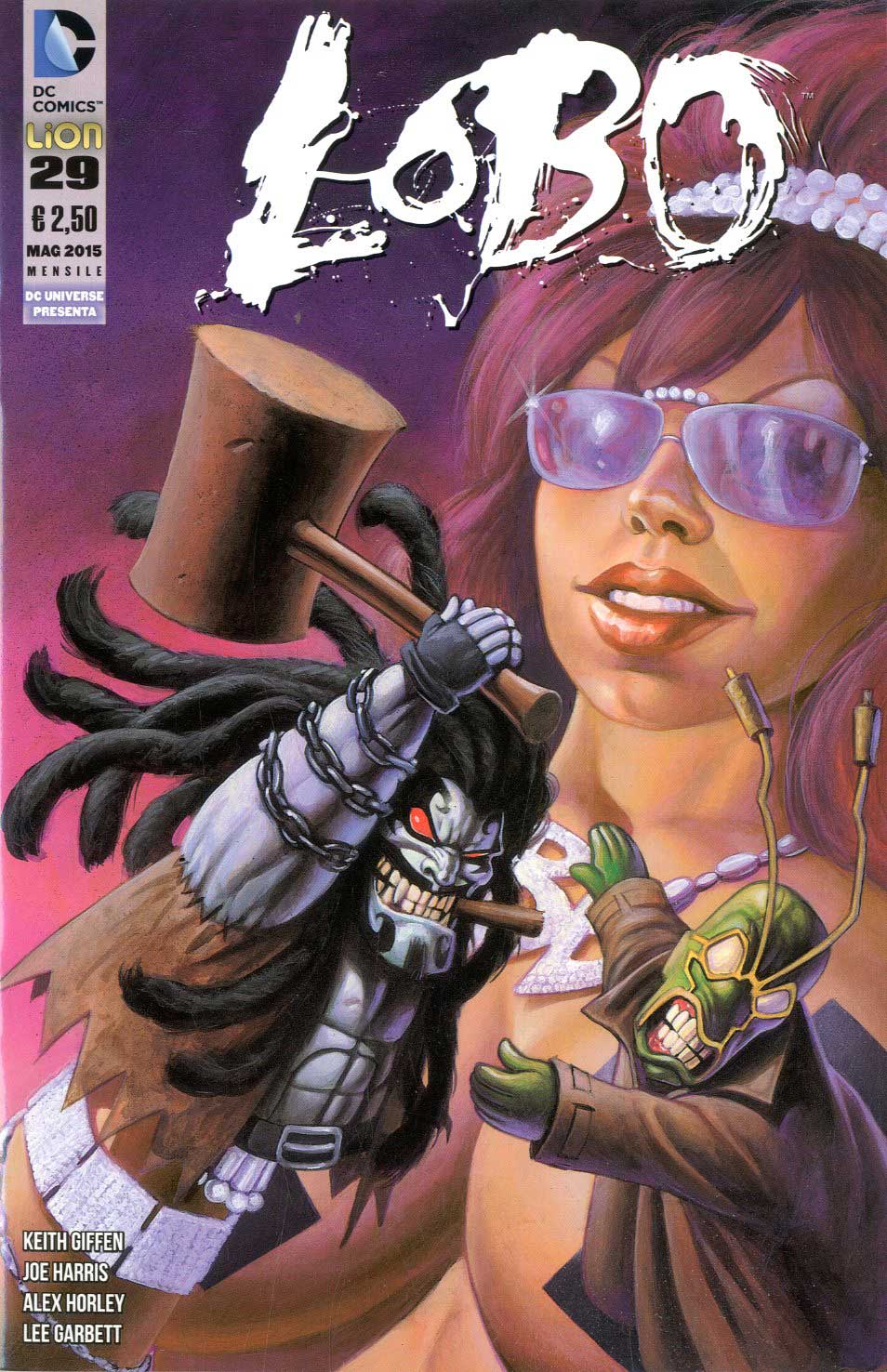 LOBO di Simon Bisley 29-LION- nuvolosofumetti.