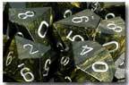 Dadi set da 7 in box Signature-CHESSEX- nuvolosofumetti.