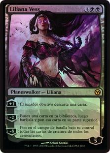 LILIANA VESS FOIL  MAGIC PROMO E VARIE-Wizard of the Coast- nuvolosofumetti.