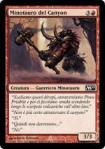 Minotauro del Canyon foil  2010 8252-Wizard of the Coast- nuvolosofumetti.