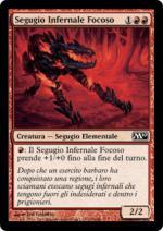 Segugio Infernale Focoso foil  2010 8254-Wizard of the Coast- nuvolosofumetti.