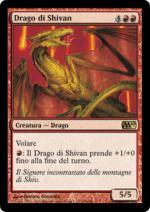 Drago di Shivan  M10 8156-Wizard of the Coast- nuvolosofumetti.