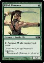 Elfi di Llanowar  M10 8189-Wizard of the Coast- nuvolosofumetti.