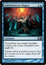 Indebolimento Magico   M11 62-Wizard of the Coast- nuvolosofumetti.