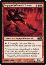 Segugio Infernale Focoso   M11 136-Wizard of the Coast- nuvolosofumetti.