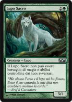 Lupo Sacro   M11 196-Wizard of the Coast- nuvolosofumetti.