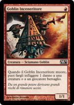 Goblin Inceneritore foil  M12 6243-Wizard of the Coast- nuvolosofumetti.