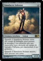 Simulacro Solenne   M12 6217-Wizard of the Coast- nuvolosofumetti.