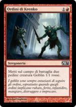 Ordini di Krenko  M13 1139-Wizard of the Coast- nuvolosofumetti.