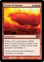 Mondo in Fiamme  M13 1158-Wizard of the Coast- nuvolosofumetti.