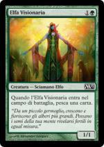 Elfa Visionaria  M13 1169-Wizard of the Coast- nuvolosofumetti.