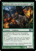 Cinghiale dallo Zoccolo Incendiario  M13 1171-Wizard of the Coast- nuvolosofumetti.