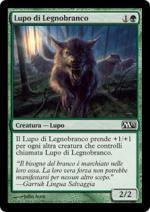 Lupo di Legnobranco  M13 1194-Wizard of the Coast- nuvolosofumetti.