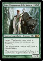 Yeva, Messaggera della Natura  M13 1197-Wizard of the Coast- nuvolosofumetti.