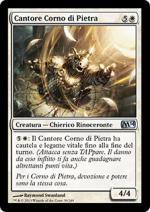 CANTORE CORNO DI PIETRA   M14 39-Wizard of the Coast- nuvolosofumetti.