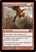 SBARRAMENTO DI SACRIFICABILI   M14 127-Wizard of the Coast- nuvolosofumetti.