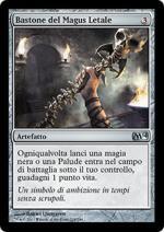 BASTONE DEL MAGUS LETALE   M14 219-Wizard of the Coast- nuvolosofumetti.