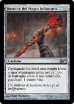 BASTONE DEL MAGUS INFUOCATO   M14 220-Wizard of the Coast- nuvolosofumetti.