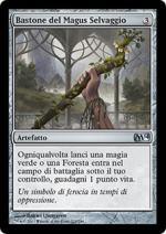 BASTONE DEL MAGUS SELVAGGIO   M14 223-Wizard of the Coast- nuvolosofumetti.