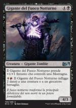 Gigante del Fuoco Notturno  M15 9109-Wizard of the Coast- nuvolosofumetti.
