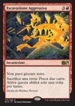 Escavazione Aggressiva  M15 9127-Wizard of the Coast- nuvolosofumetti.