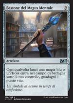 Bastone del Magus Mentale foil  M15 9260-Wizard of the Coast- nuvolosofumetti.