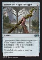 Bastone del Magus Selvaggio  M15 9236-Wizard of the Coast- nuvolosofumetti.