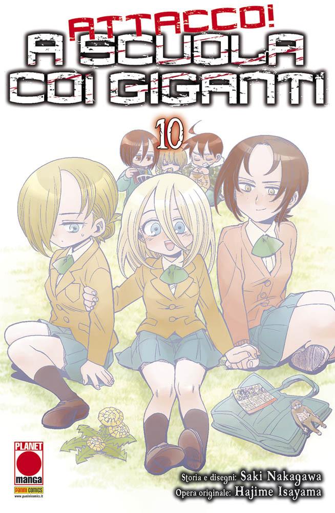Attacco! A scuola con i giganti 10-PANINI COMICS- nuvolosofumetti.