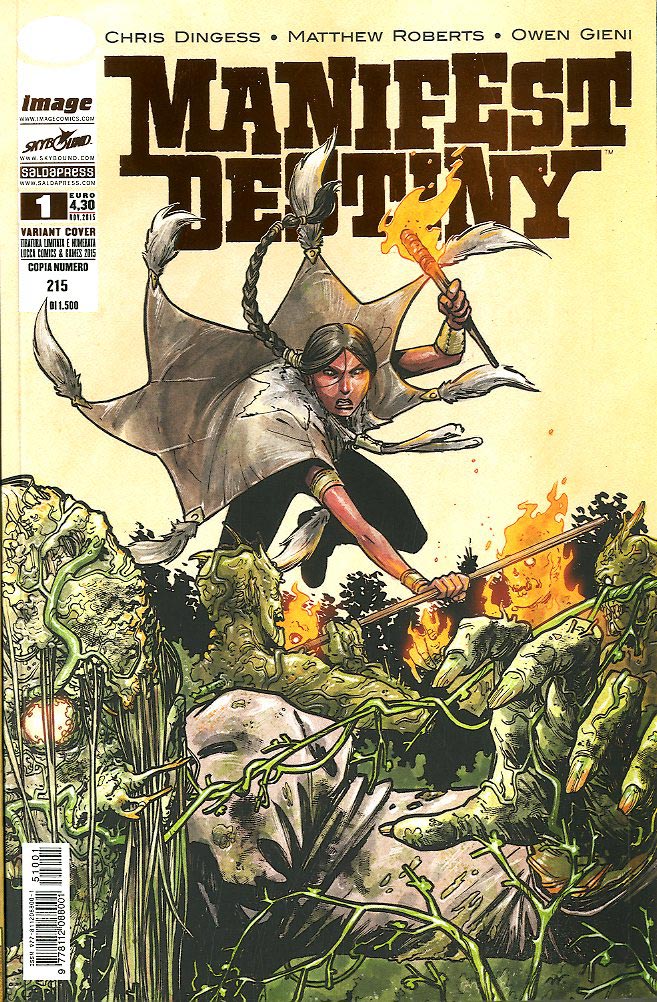 MANIFEST DESTINY # 1 economico variant-SALDAPRESS- nuvolosofumetti.