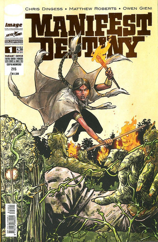 MANIFEST DESTINY # 1 economico variant-SALDAPRESS- nuvolosofumetti.