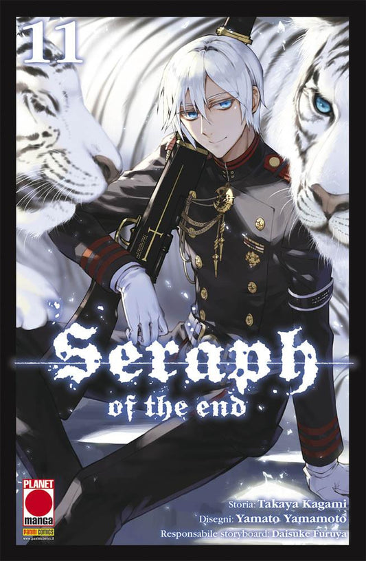Seraph of the end 11-PANINI COMICS- nuvolosofumetti.