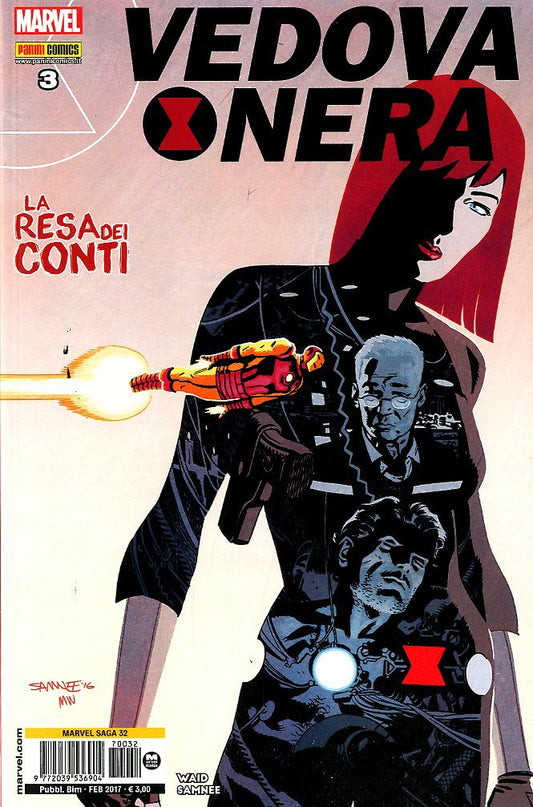 VEDOVA NERA serie 3-PANINI COMICS- nuvolosofumetti.