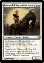 Eroina di Rifugio delle Lame   Mirrodin Assediato 8-Wizard of the Coast- nuvolosofumetti.