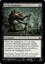 Ferita Virulenta   Mirrodin Assediato 57-Wizard of the Coast- nuvolosofumetti.