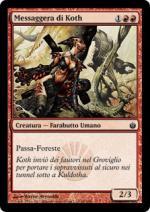 Messaggera di Koth   Mirrodin Assediato 68-Wizard of the Coast- nuvolosofumetti.