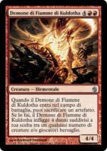 Demone di Fiamme di Kuldotha   Mirrodin Assediato 69-Wizard of the Coast- nuvolosofumetti.