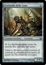Sentinella delle Lame   Mirrodin Assediato 98-Wizard of the Coast- nuvolosofumetti.