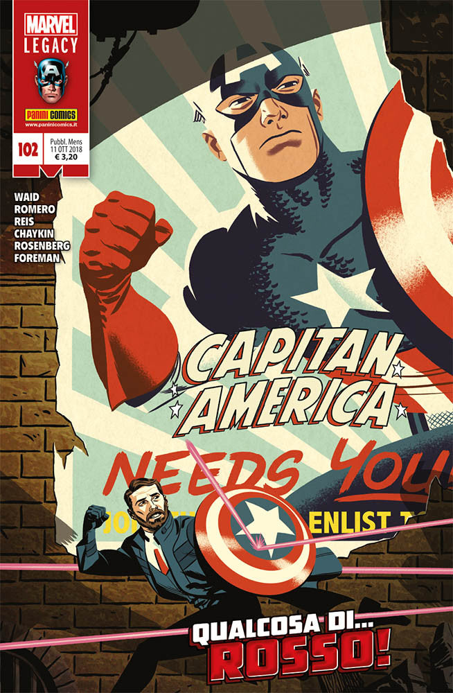 Capitan America 102-PANINI COMICS- nuvolosofumetti.