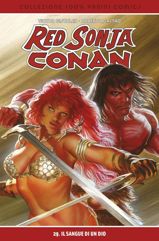 CONAN 29 CONAN RED SONJA IL SANGUE DI UN DIO-PANINI COMICS- nuvolosofumetti.