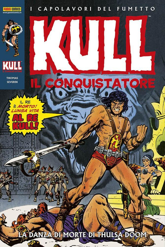 LE CRONACHE DI KULL - il teschio del silenzio e altre storie-Panini Comics- nuvolosofumetti.