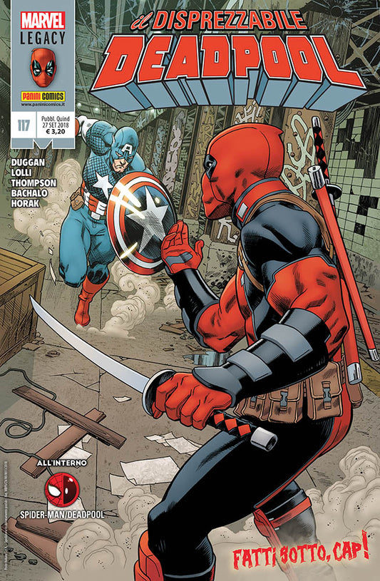 Deadpool serie 117-PANINI COMICS- nuvolosofumetti.
