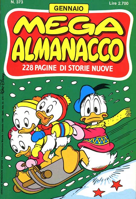 MEGA ALMANACCO 373-MONDADORI- nuvolosofumetti.