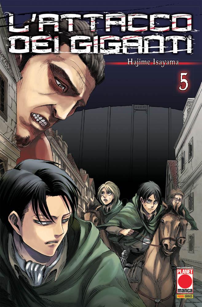 L'attacco dei Giganti ristampa 5-PANINI COMICS- nuvolosofumetti.