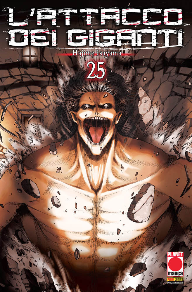 L'attacco dei Giganti 25-PANINI COMICS- nuvolosofumetti.
