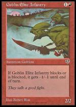 Fanteria Scelta dei Goblin  MIRAGE 2168-Wizard of the Coast- nuvolosofumetti.
