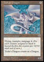 Drago di Tekka  MIRAGE 2266-Wizard of the Coast- nuvolosofumetti.