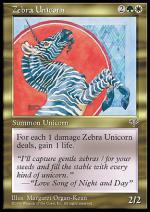 Unicorno Zebrato  MIRAGE 2322-Wizard of the Coast- nuvolosofumetti.