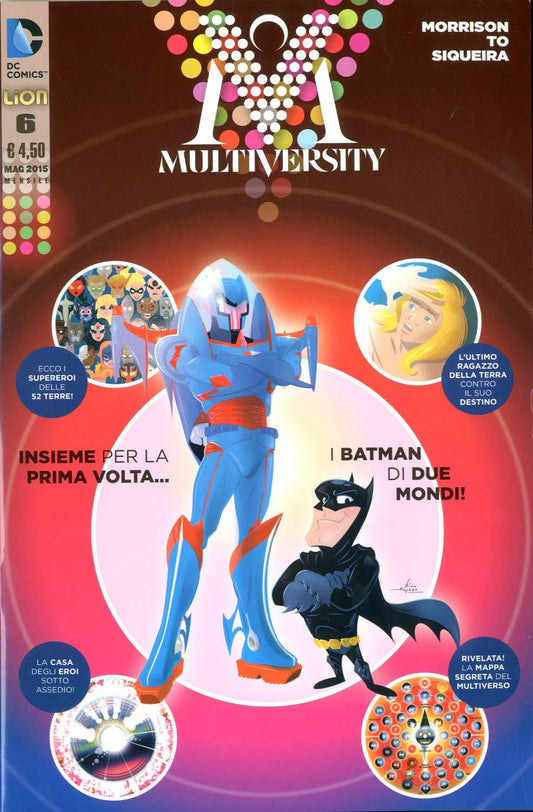 MULTIVERSITY # 6 6-LION- nuvolosofumetti.